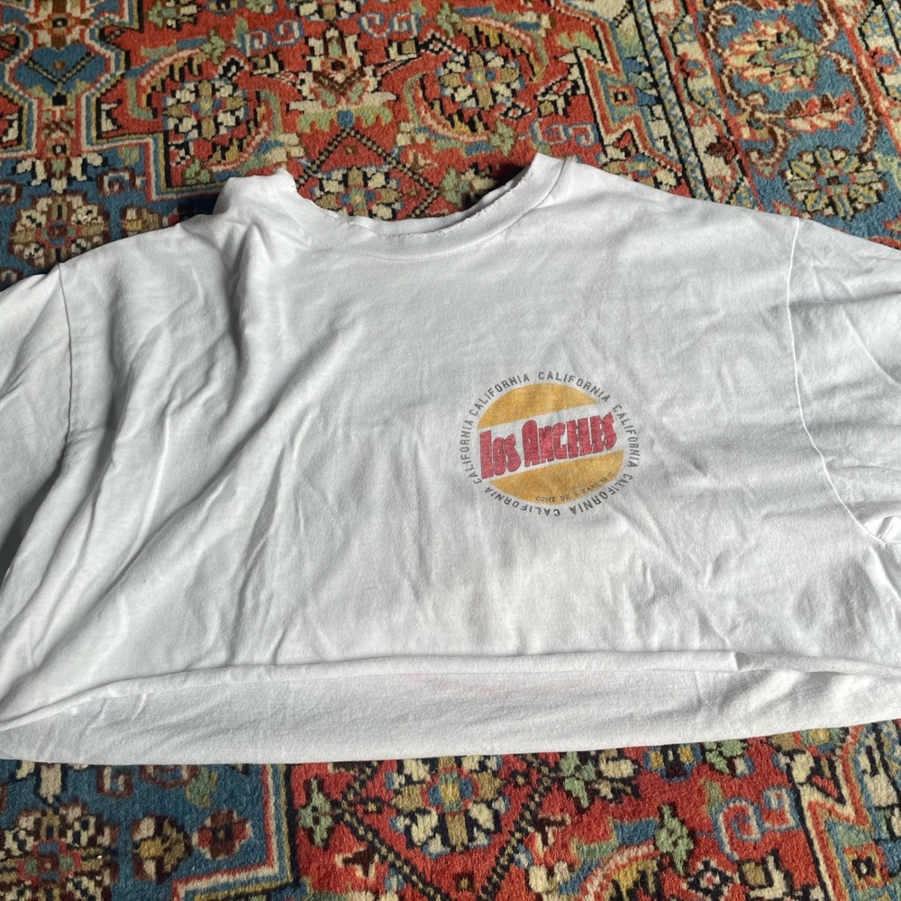 Brandy Melville White Crop Top